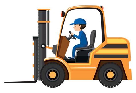 Forklift Cartoon - Fork Lift Tshirt Funny | Liferisife