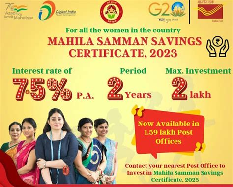 Mahila Samman Savings Certificate 2023: Govt Scheme Available In Post Offices; Know Key Benefits ...