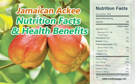 Jamaican Ackee Nutrition Facts & Health Benefits - CookingEggs