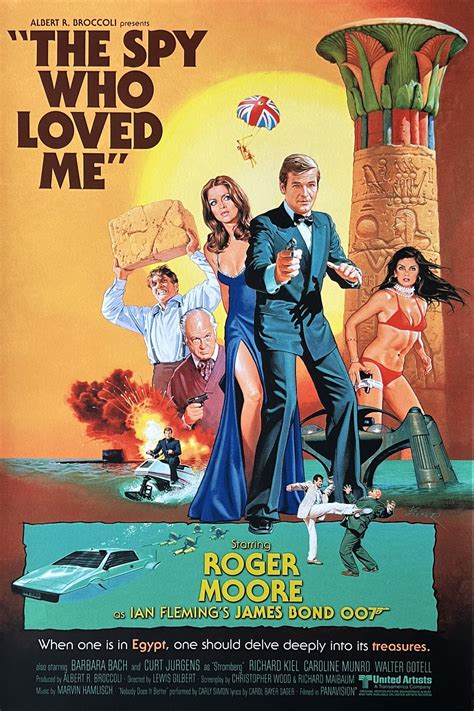 James Bond: The Spy Who Loved Me Alternative Movie Poster