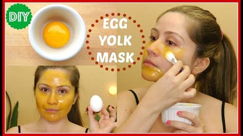 Egg yolk face mask - YouTube