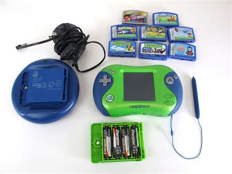 LeapFrog Leapster 2 Learning Game System with 8 Games | Property Room