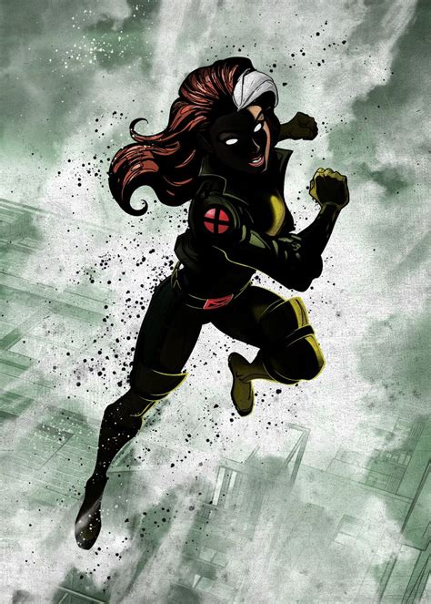 'Rogue' Poster, picture, metal print, paint by Marvel | Displate