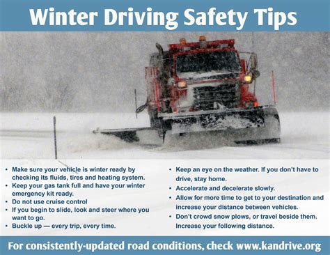 Kansas Transportation: Winter weather driving tips