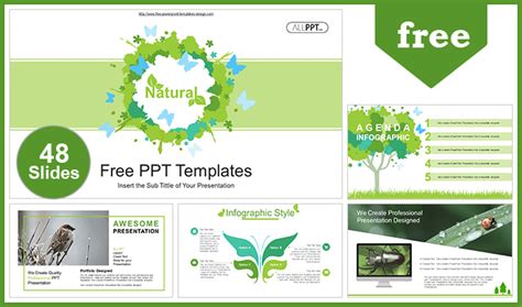 butterfly Powerpoint templates and Google Slides themes -Slidego