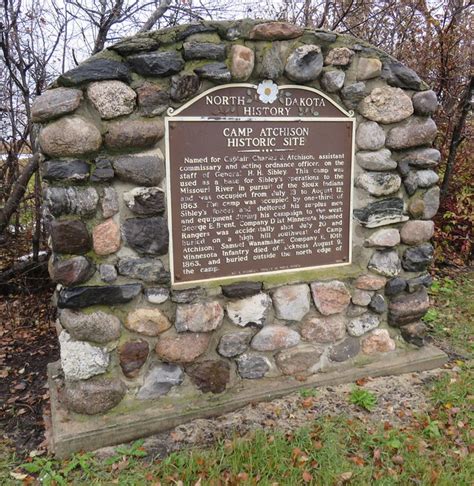 Camp Atchison Historic Site Marker (Griggs County, North Dakota) - a photo on Flickriver