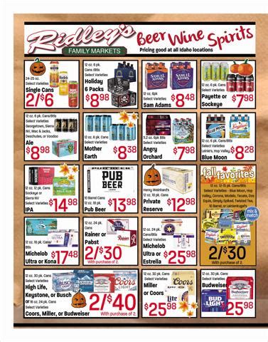 Ridley's Family Markets in Pocatello ID | Weekly Ads & Coupons