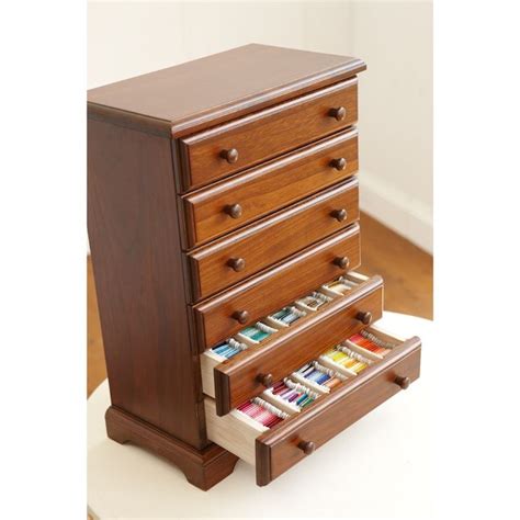 Crafter's 6-Drawer Thread Cabinet - The Fox Collection | Thread storage ...