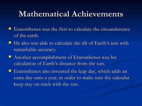 Eratosthenes Powerpoint