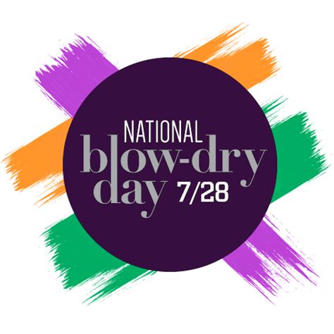 Blow-Dry Day, July 28 | Blow dry, National holidays, Celebrities