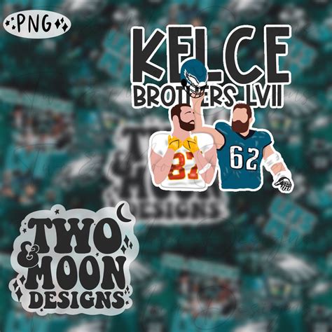 KELCE brothers png – TwoAndMoonsDesigns