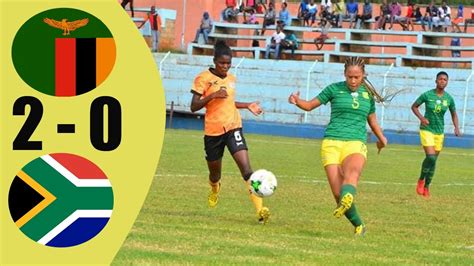 Zambia vs South Africa 2 - 0 All Goals & Highlights U17 Women's World ...