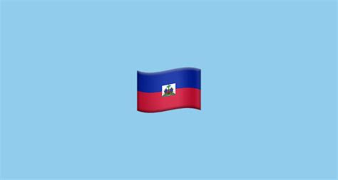 🇭🇹 Bandeira: Haiti Emoji on Apple iOS 14.6