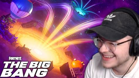 FORTNITE "THE BIG BANG" LIVE REACTION (ft. Eminem) - YouTube