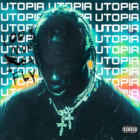 Travis Scott 'Blue Utopia City' Poster Defining | vlr.eng.br