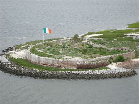 Castle Pinckney From the Air June 2013 (click to enlarge) | Castle Pinckney - Charleston SC