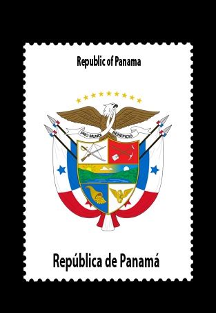 The Coat of Arms of Panama | Amérique centrale, Panama, Belize