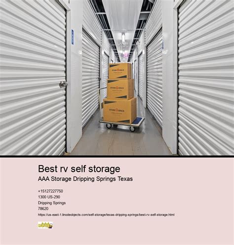 best rv self storage