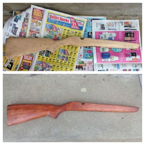 Refinishing an old rifle stock : guns