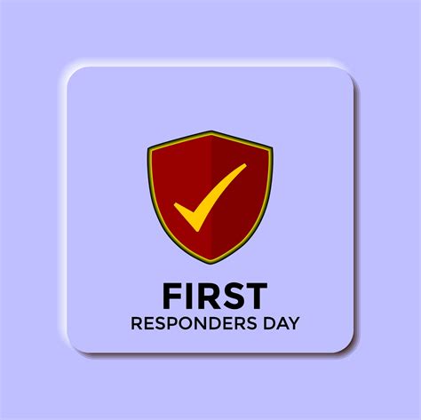 National First Responders Day 25788832 Vector Art at Vecteezy