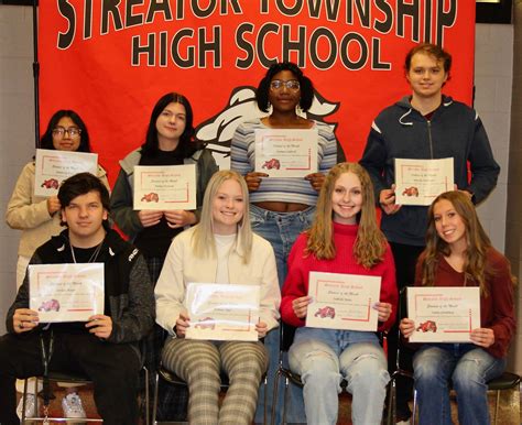 Streator High School names October 2022 students of the month – Shaw Local