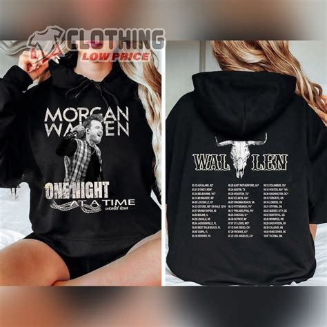 Morgan Wallen Tour Merch, Morgan Wallen 2023 Set List T- Shirt, Morgan ...