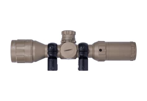 Monstrum 3-9x32 AO Rifle Scope w/ Scopr Rings - Black or Flat Dark ...