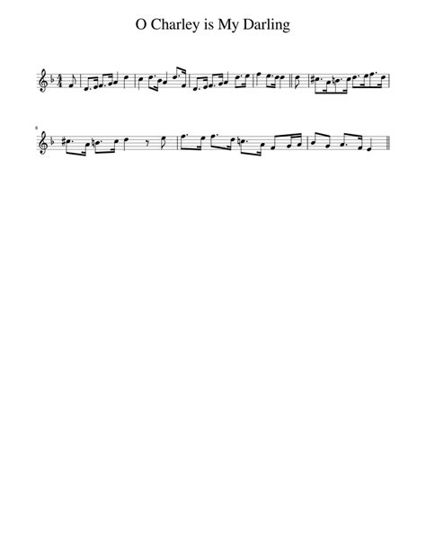 O Charley is My Darling Sheet music for Piano (Solo) | Musescore.com