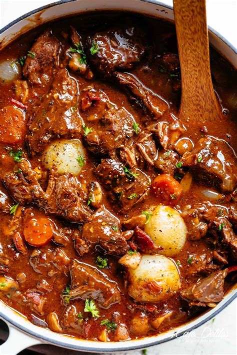 Beef Bourguignon (Julia Child Recipe) - Cafe Delites