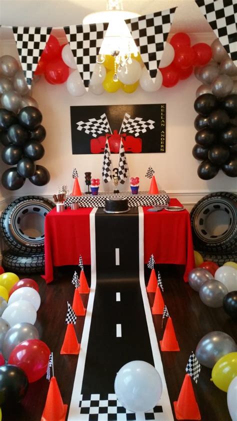 Race Car Themed Party - Project Nursery