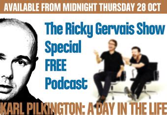 All about Ricky Gervais... obviously — THE RICKY GERVAIS SHOW SPECIAL FREE PODCAST