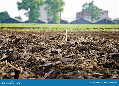 Ploughed field stock photo. Image of closeup, country - 5088414