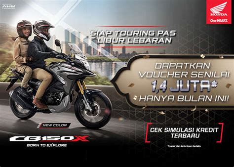 Program Sales Honda CB150X April-Juni 2023