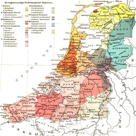 Dutch language map – Never Was