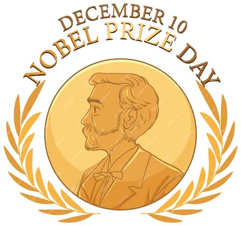 Free Vector | Nobel prize day banner design