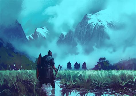 Download Warrior Fantasy Viking Fantasy Warrior HD Wallpaper by Ömer Tunç