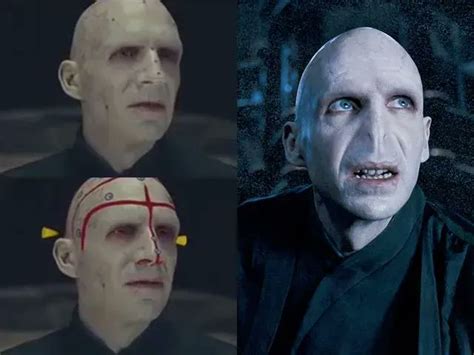 Voldemort Nose Effect