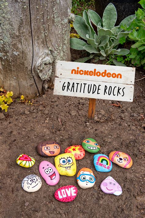 Paint Your Own Gratitude Rocks | Nickelodeon Parents