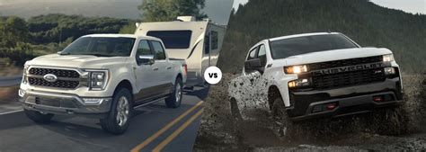 2021 Ford F-150 vs. 2022 Chevy Silverado Comparison