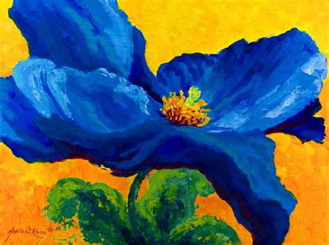 Blue Poppy by Mmarion Rose