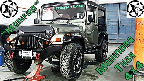 How to Get MAHINDRA THAR JEEP MODIFIED in India | Best OffRoading ...