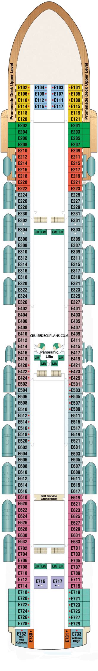 Grand Princess Printable Deck Plans