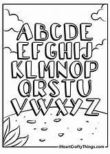 Free Alphabet Coloring Pages For Kids sketch template