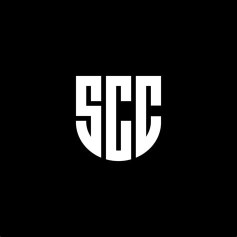 SCC letter logo design in illustration. Vector logo, calligraphy designs for logo, Poster ...