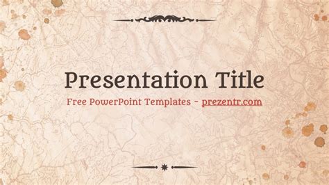 Free History Powerpoint Template