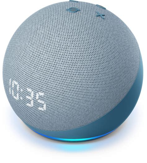 Customer Reviews: Amazon Echo Dot (4th Gen) Smart speaker with clock ...