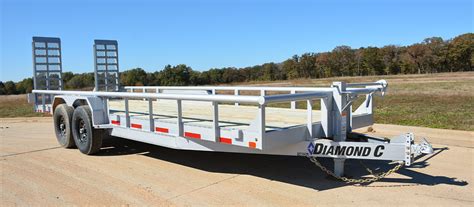 Tandem Axle Utility Trailers - Diamond C Trailers