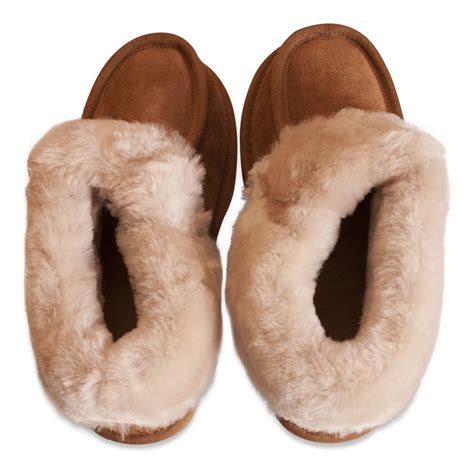 Nordvek Ladies Genuine Sheepskin Slippers Boots Hard Rubber Sole Womens 404-100 | eBay