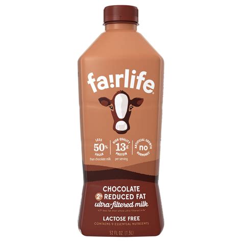 Fairlife 2% Chocolate Reduced Fat Milk - Shop Milk at H-E-B