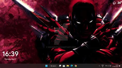 New Deadpool Theme Desktop by Idkwhut1 on DeviantArt